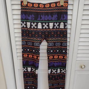 NoBo No Boundaries Halloween Printed Leggings Size XS (1)